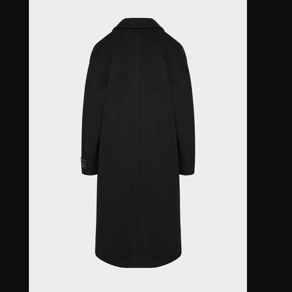 Aritzia The Slouch Coat - (Re)Camel Wool, Black - Picture 8 of 14